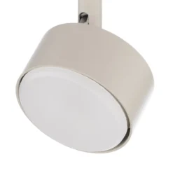 Deckenstrahler Nemo, 1-fl., grau-beige, beweglich, GX53