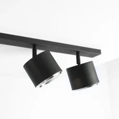 Deckenstrahler 1047PL_K, 6-flammig, schwarz