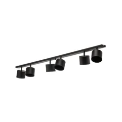 Deckenstrahler 1047PL_K, 6-flammig, schwarz