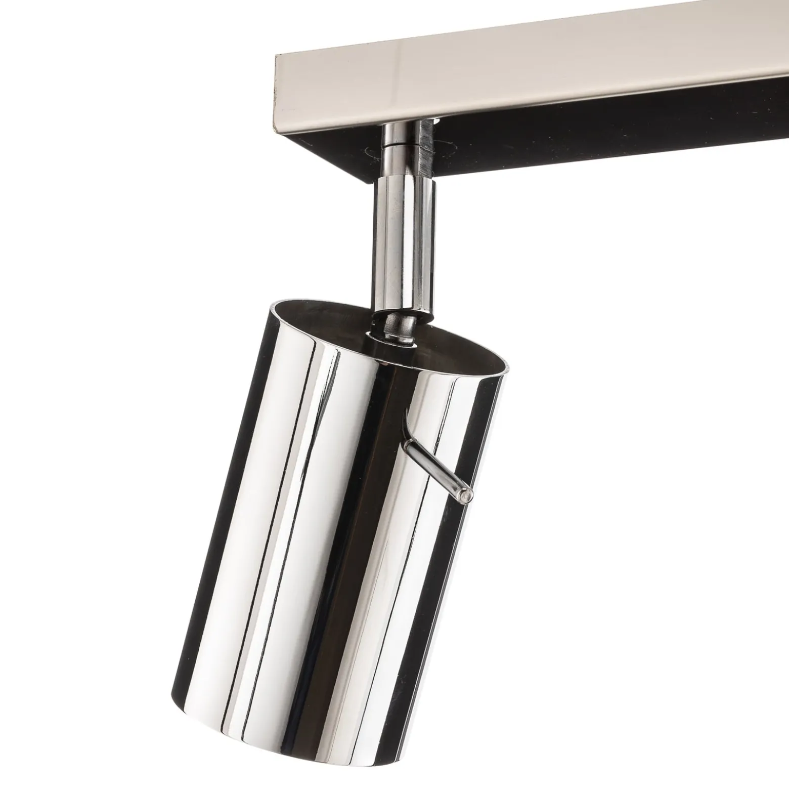 Deckenstrahler Round, chrom, vierflammig linear