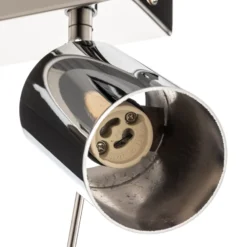 Deckenstrahler Round, chrom, zweiflammig