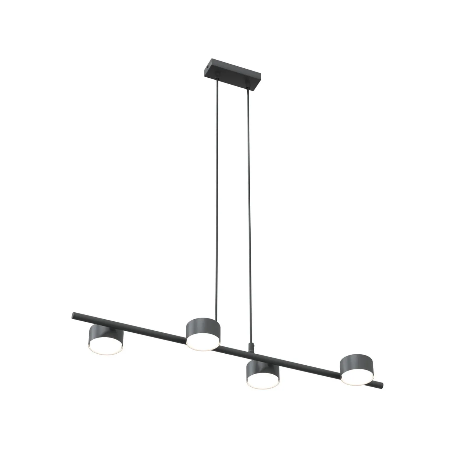 Deckenstrahler Sora, Länge 80 cm, Metall, 4-flg.