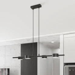 Deckenstrahler Sora, Länge 80 cm, Metall, 4-flg.