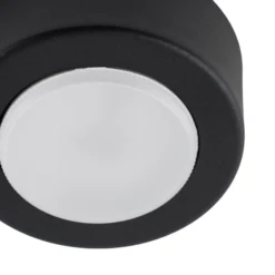 Deckenstrahler SPOT 53, schwarz, Ø 11,5 cm, Metall, GX53
