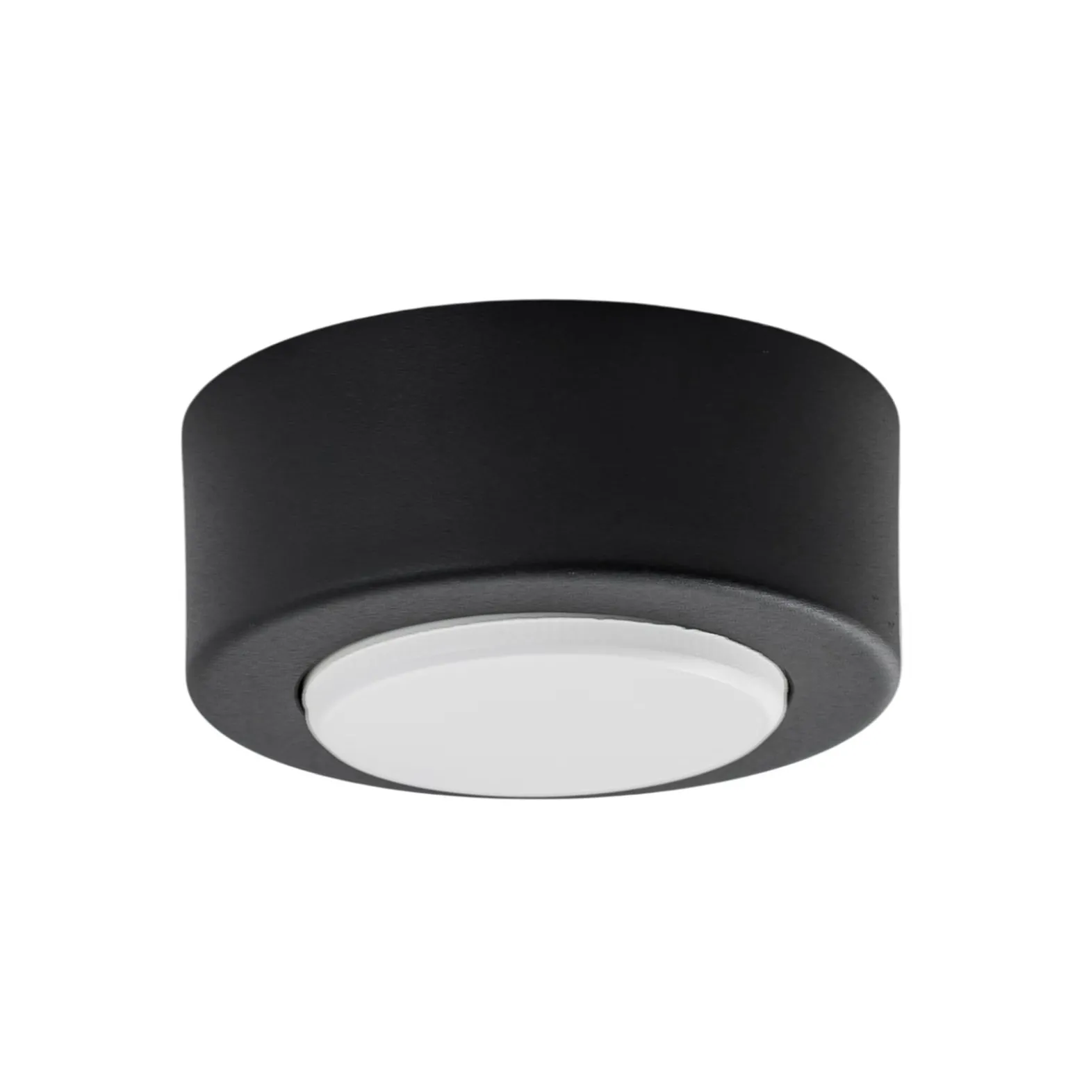 Deckenstrahler SPOT 53, schwarz, Ø 11,5 cm, Metall, GX53