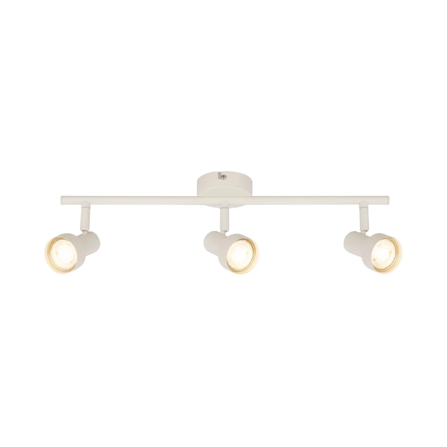 Deckenstrahler Tapp, weiß, Länge 48 cm, 3-flg., Metall, GU10