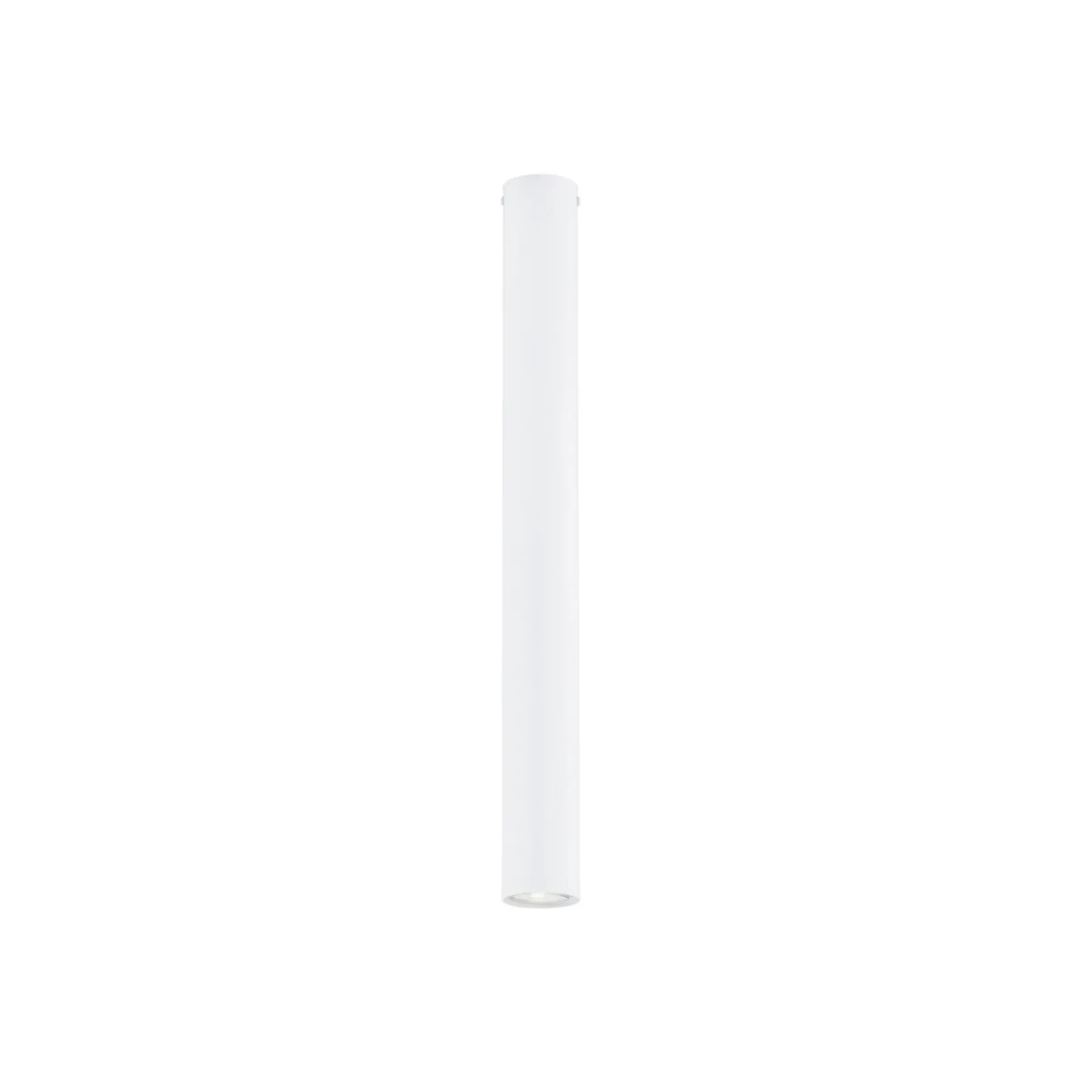 Deckenstrahler Tecno 1XL, Stahl, GU10, Höhe 60 cm, weiß