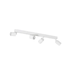 Deckenstrahler Top, weiß, 83 cm, 4-flg., Metall, GU10