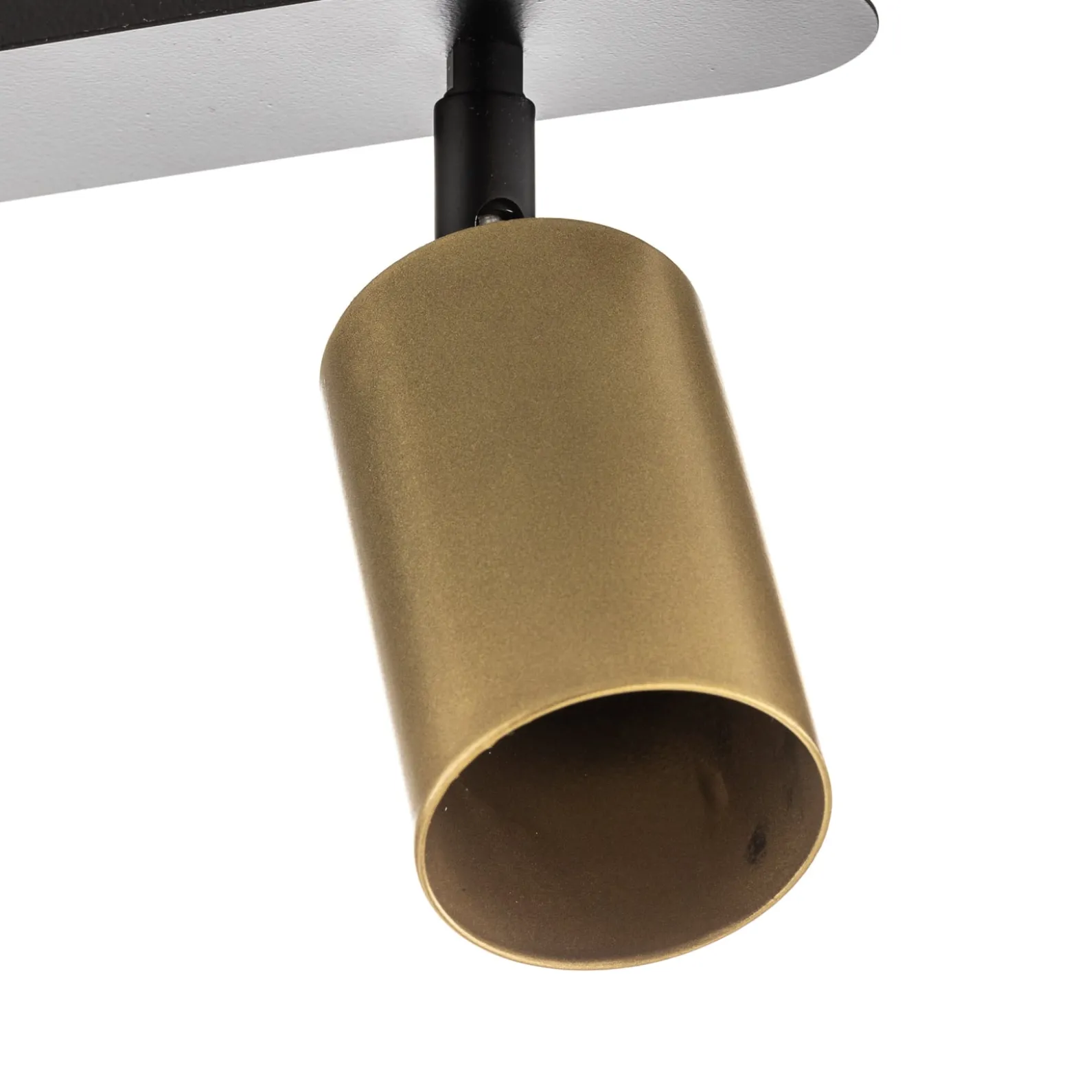 Deckenstrahler Zen 3 mit 3 Spots, schwarz-gold