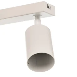 Deckenstrahler Zoom, 4-flammig, weiß, Metall, GU10