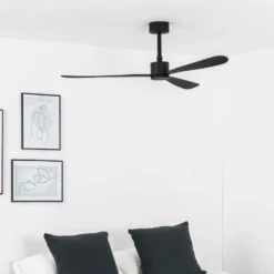Deckenventilator Amelia, DC-Motor 3 Flügel schwarz