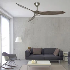 Deckenventilator Eco Airscrew 152 cm chrom