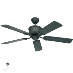 Deckenventilator ECO ELEMENTS, grafit/schwarz Ø 132 cm leise