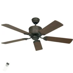 Deckenventilator ECO ELEMENTS, nussbaum/braun Ø 132 cm leise