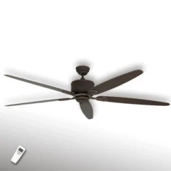 Deckenventilator ECO ELEMENTS, nussbaum/braun Ø 180 cm leise