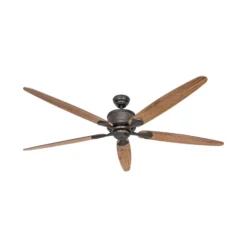 Deckenventilator ECO ELEMENTS, nussbaum/braun Ø 180 cm leise