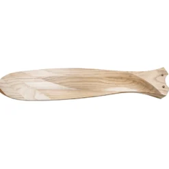Deckenventilator ECO GENUINO, chrom/holz hell Ø 122 cm leise
