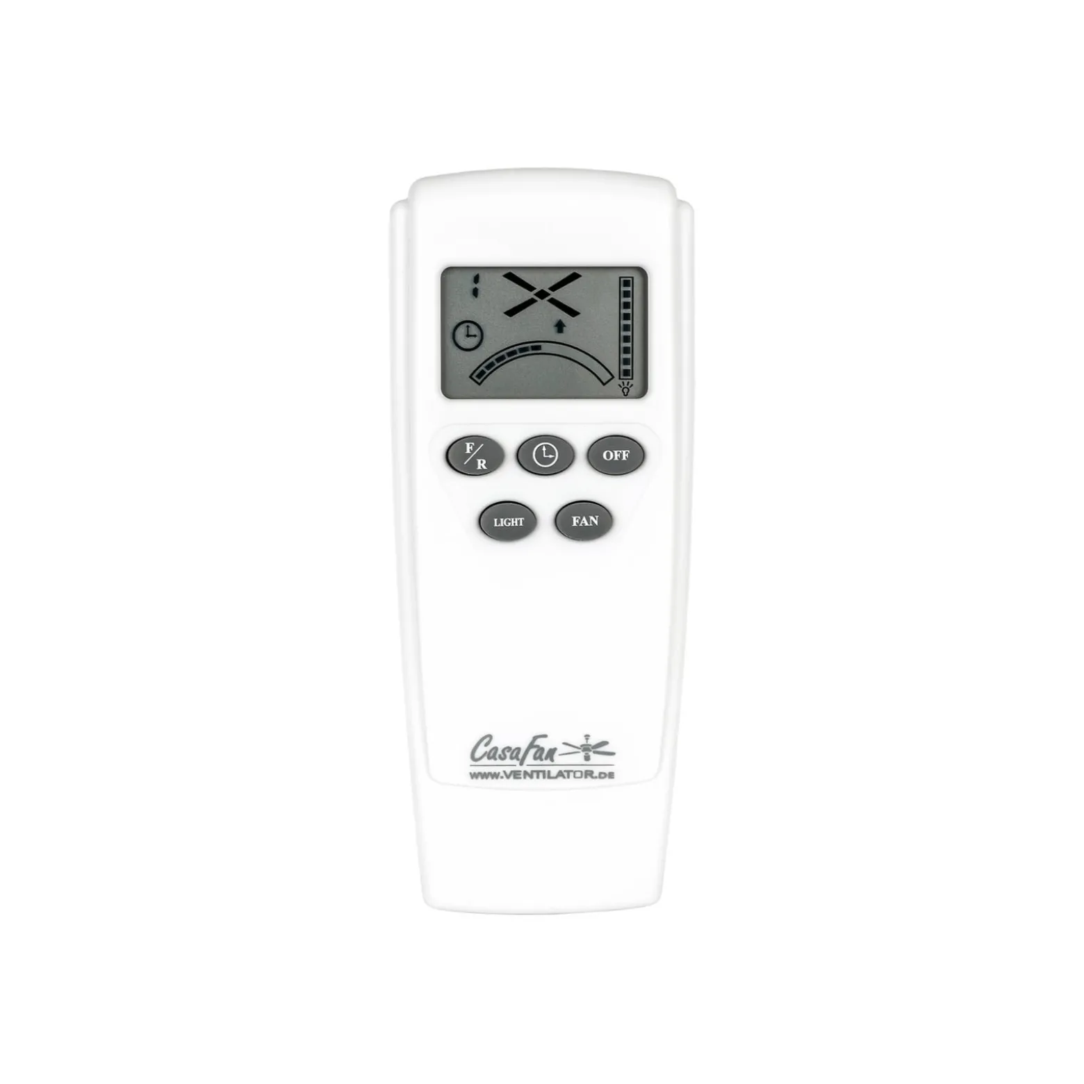 Deckenventilator Eco Regento, chrom, Holz, DC-Motor, Ø 140cm