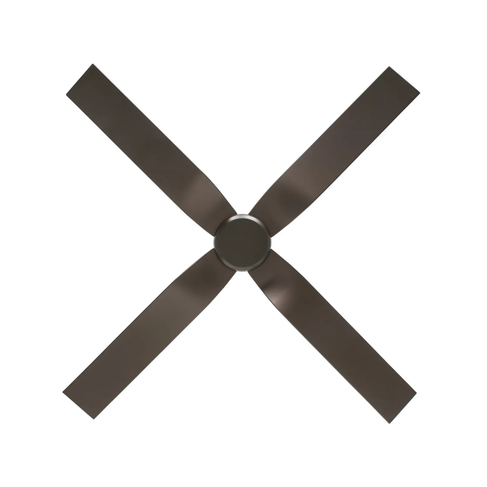 Deckenventilator Eco Ventos, bronze, Metall, IP44, DC, WiFi
