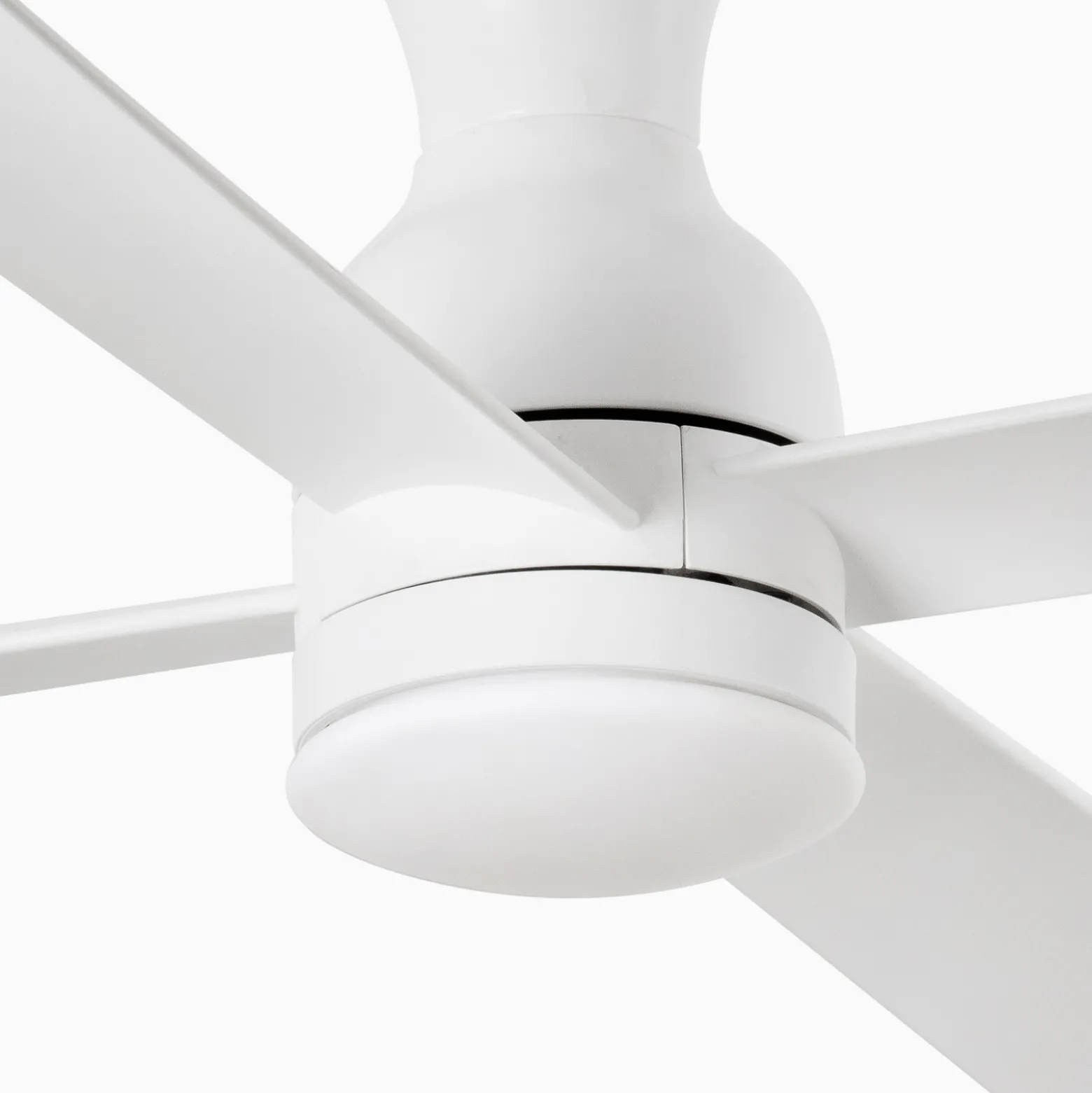 Deckenventilator Fraser M mit LED-Lampe, DC, weiß