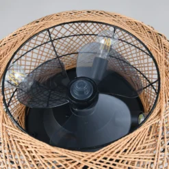 Deckenventilator Lillesand mit Licht, leise, Ø 50 cm, FB
