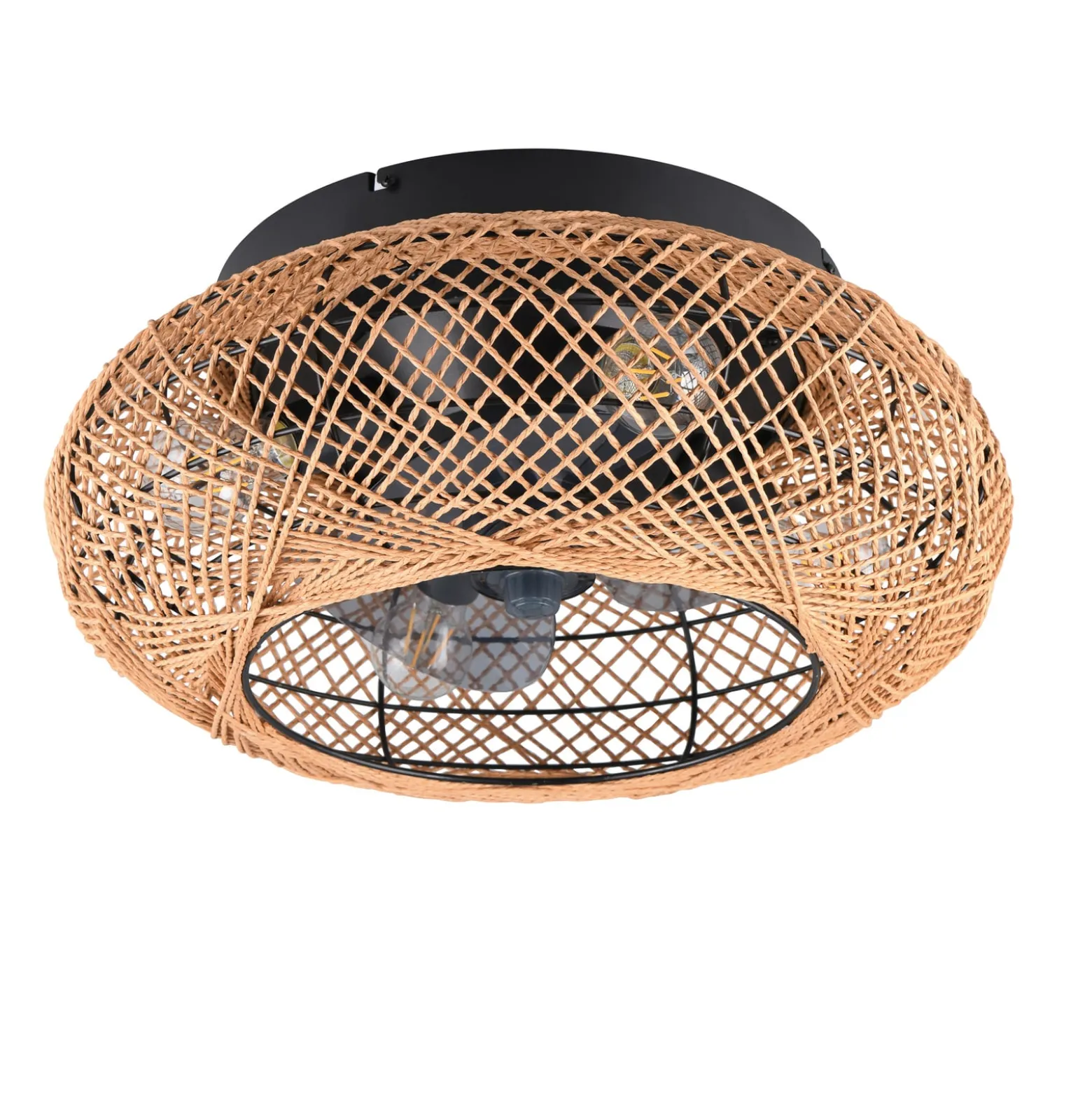Deckenventilator Lillesand mit Licht, leise, Ø 50 cm, FB
