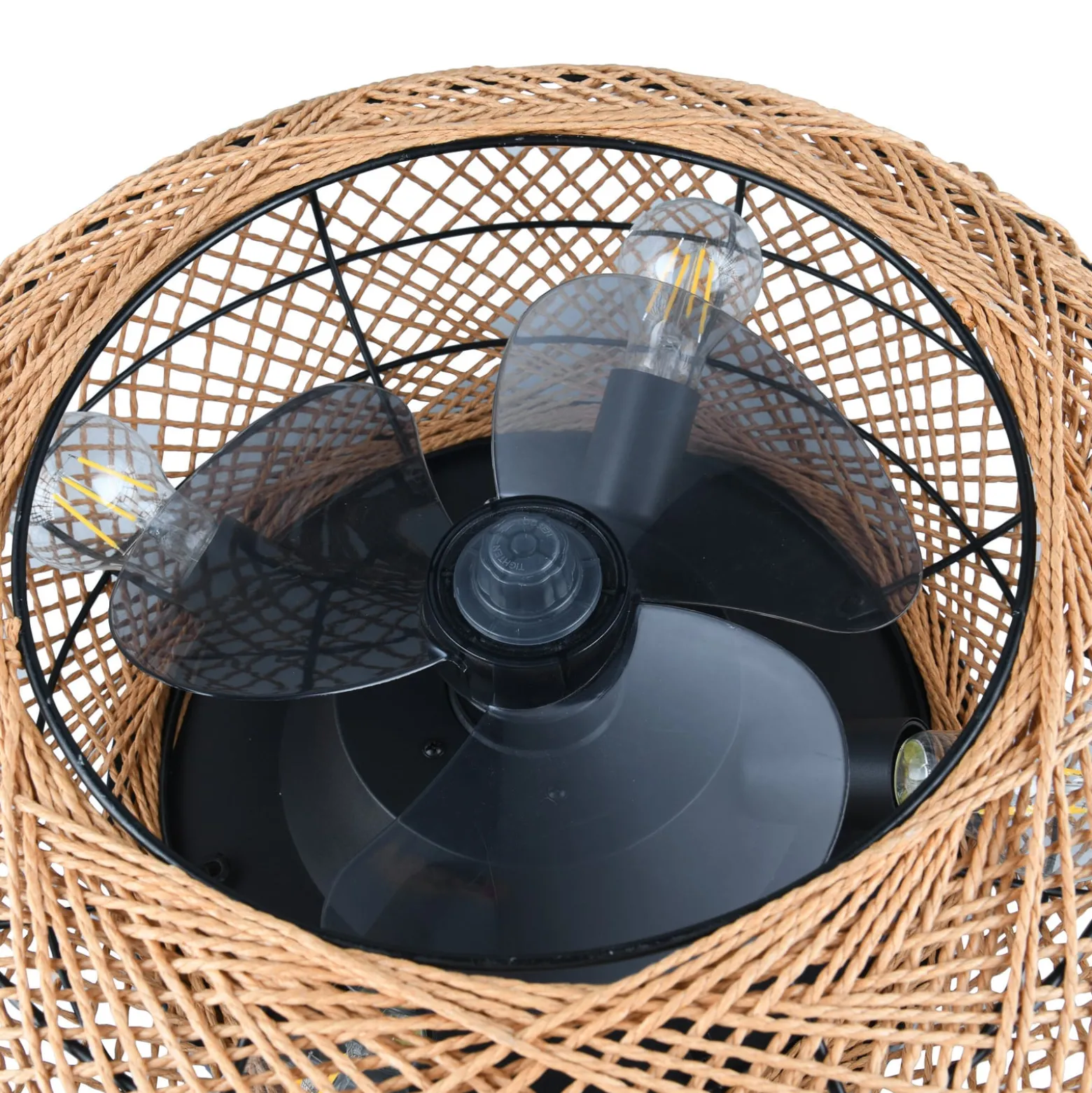 Deckenventilator Lillesand mit Licht, leise, Ø 50 cm, FB