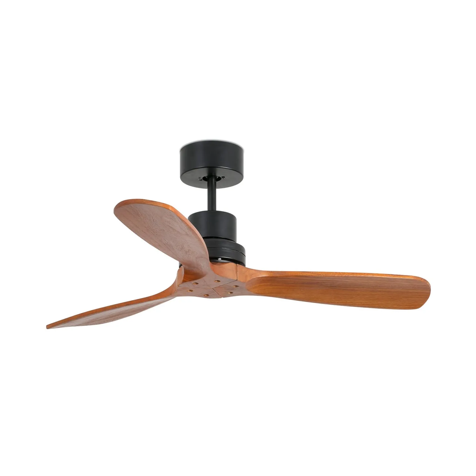 Deckenventilator Mini Lantau S, schwarz/walnuss