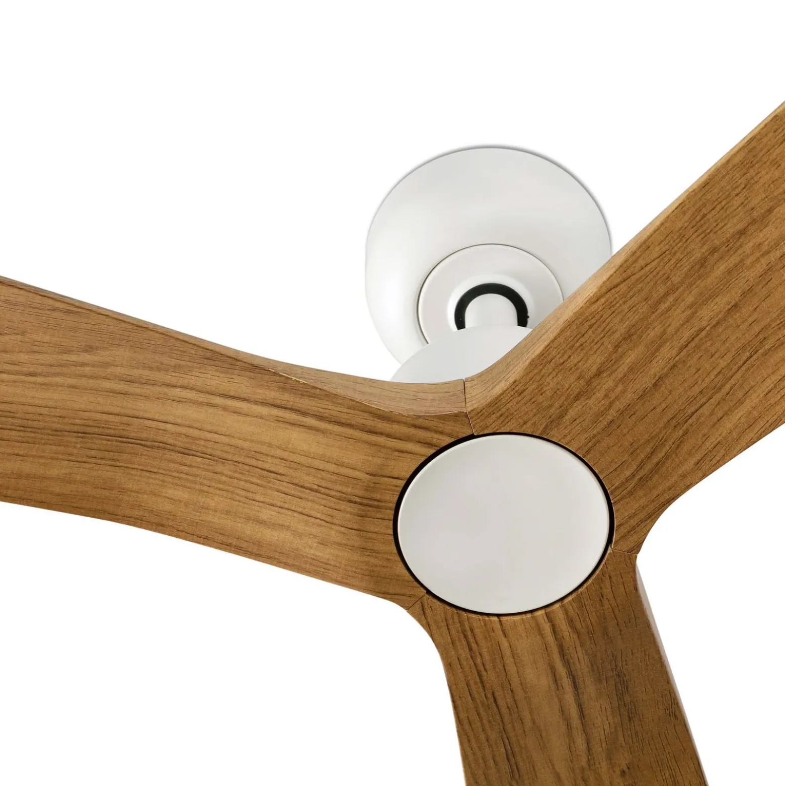 Deckenventilator Outwood, braun, DC, leise, Ø 150 cm, IP44