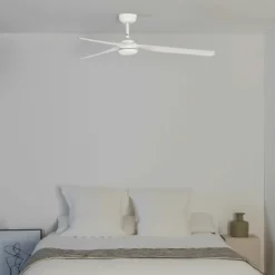 Deckenventilator Punt M, weiß, DC, leise, Ø 130 cm, Remote