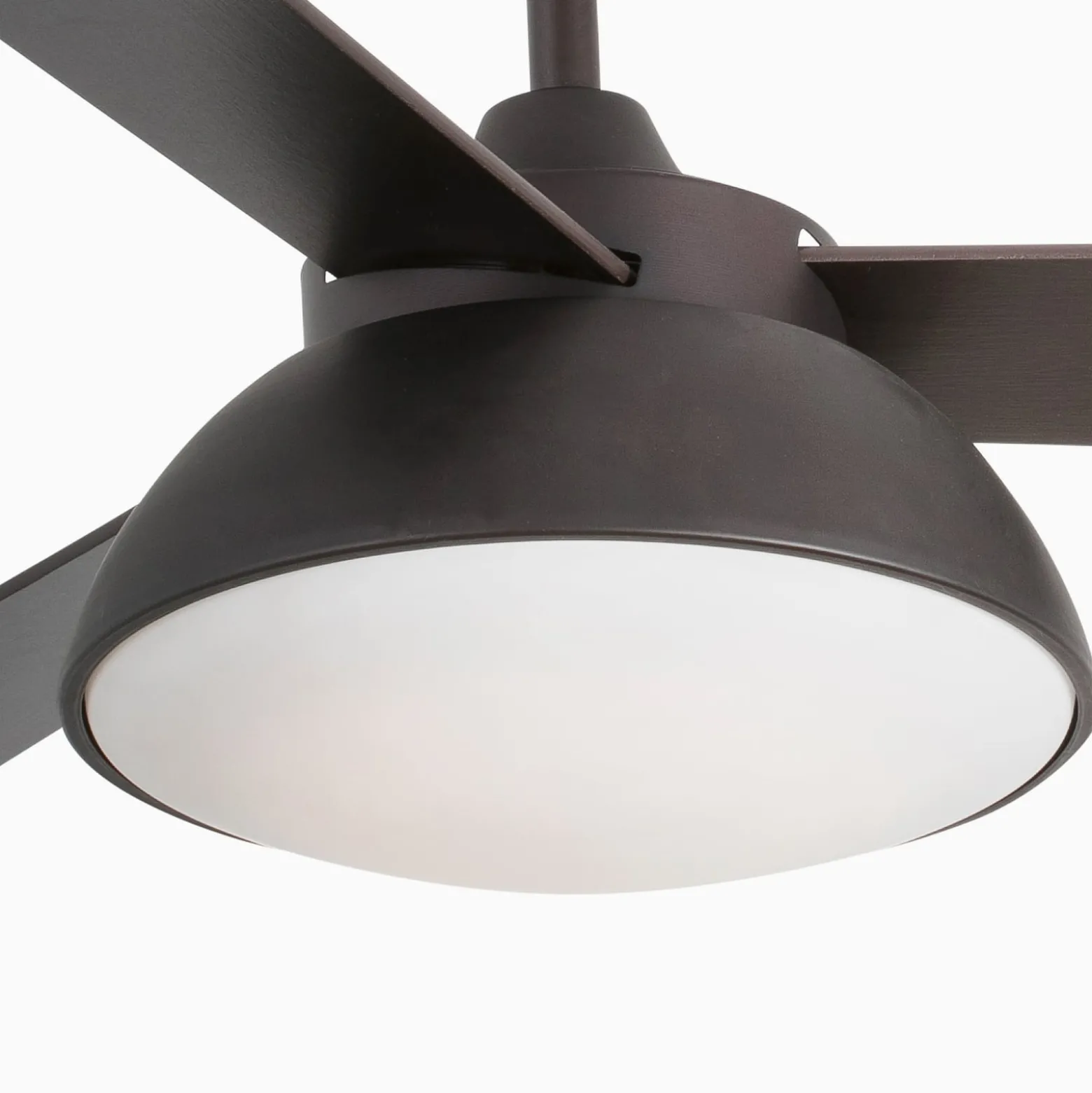Deckenventilator Rodas mit LED-Leuchte, braun
