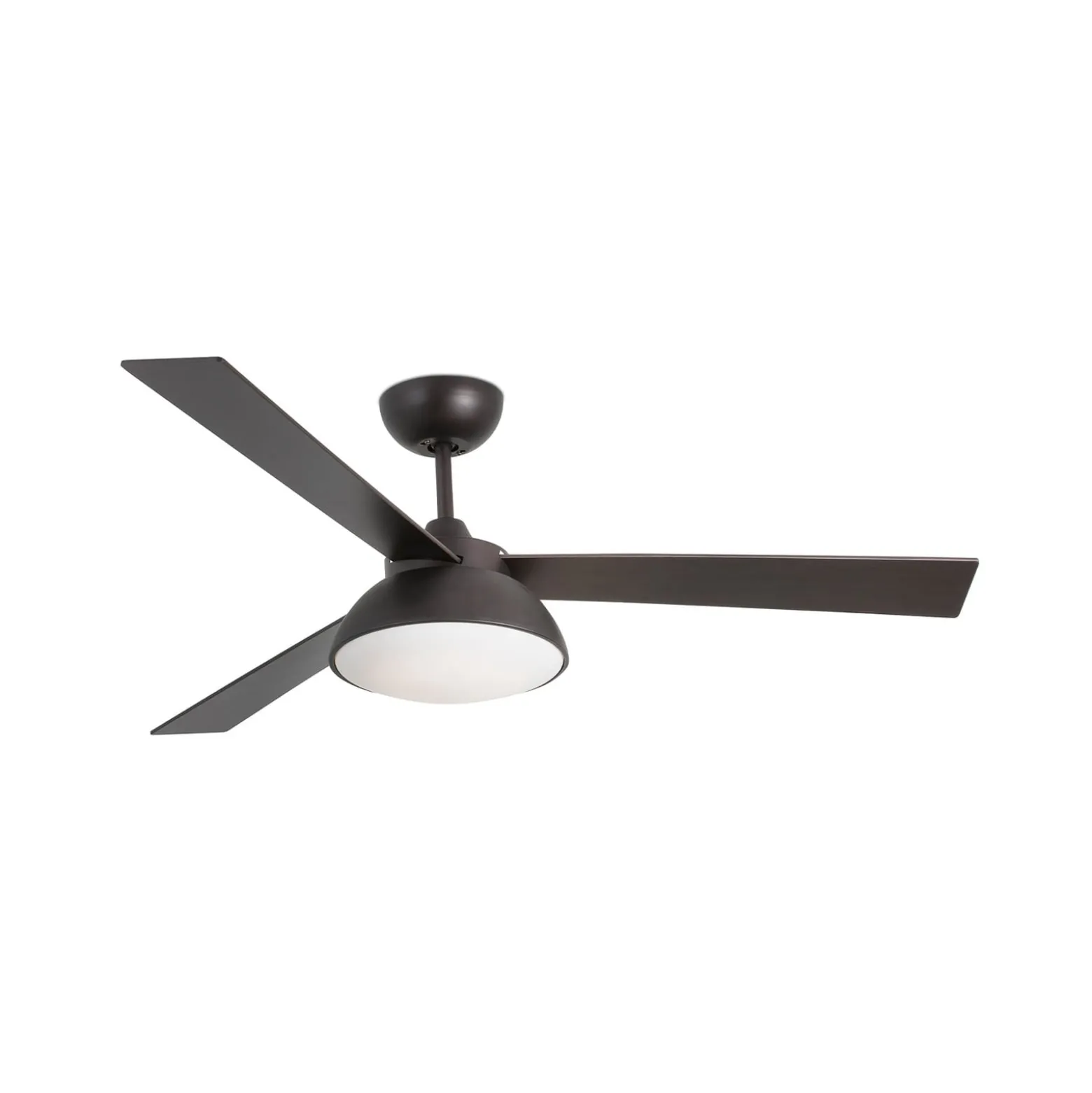 Deckenventilator Rodas mit LED-Leuchte, braun
