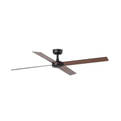 Deckenventilator Rudder, DC-Motor, leise, Ø 132 cm, Holz