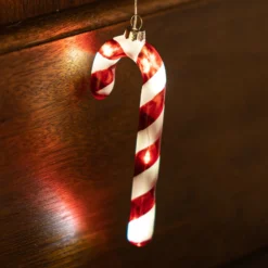 Deko-Anhänger Hannah Candy Cane rot