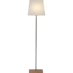 Dekoleuchte Moa, Kombi Stern + Schirm, Fuß eiche