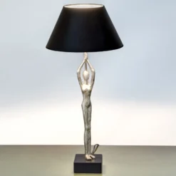 Designer-Tischleuchte Ballerino mit Figur