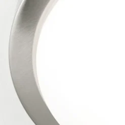 Dezente Deckenleuchte MINEA 32 cm, nickel