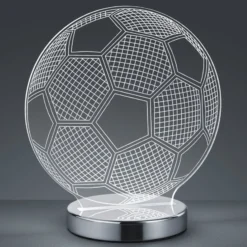 3D-Hologramm-Tischleuchte Ball - Lichtfarbe wählb.
