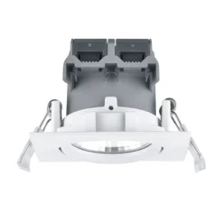Dimmbarer LED-Einbaustrahler Pamir in mattem Weiß