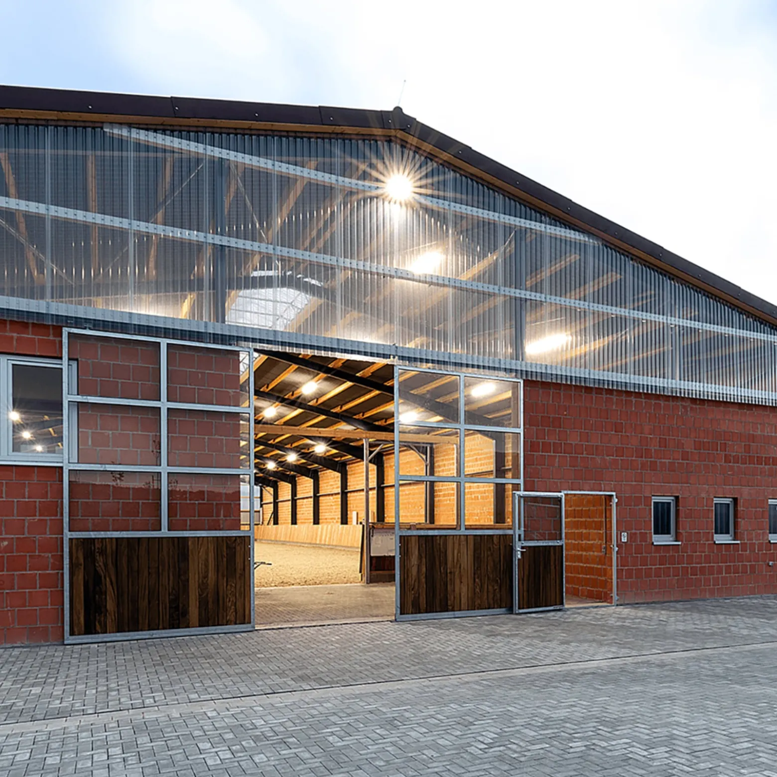 DOTLUX FLOOReco LED-Außenstrahler, IP66, 200 W