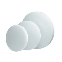 DOTLUX LED-Deckenlampe SURFACE, Ø 25 cm, weiß, PC, CCT, IP54
