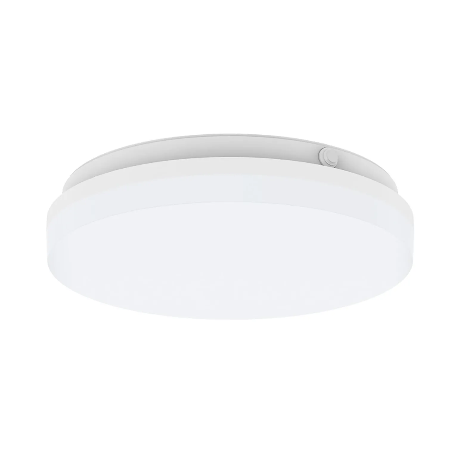DOTLUX LED-Deckenlampe SURFACE, Ø 40 cm, weiß, PC, CCT, IP54