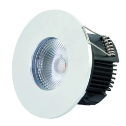 DOTLUX MULTIsun LED-Einbauleuchte, rund, aluminium