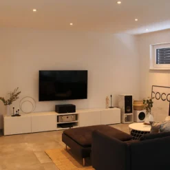 DOTLUX MULTIsun LED-Einbauleuchte, rund, schwarz