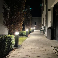 DOTLUX WAY LED-Sockelleuchte Höhe 20cm, 3.000K