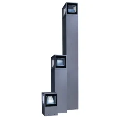 DOTLUX WAY LED-Sockelleuchte Höhe 20cm, 3.000K