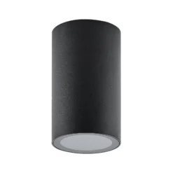 Downlight CAN, schwarz, IP44, Ø 6 cm, Metall, GU10
