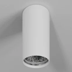 Downlight Eye S in Zylinderform, weiß