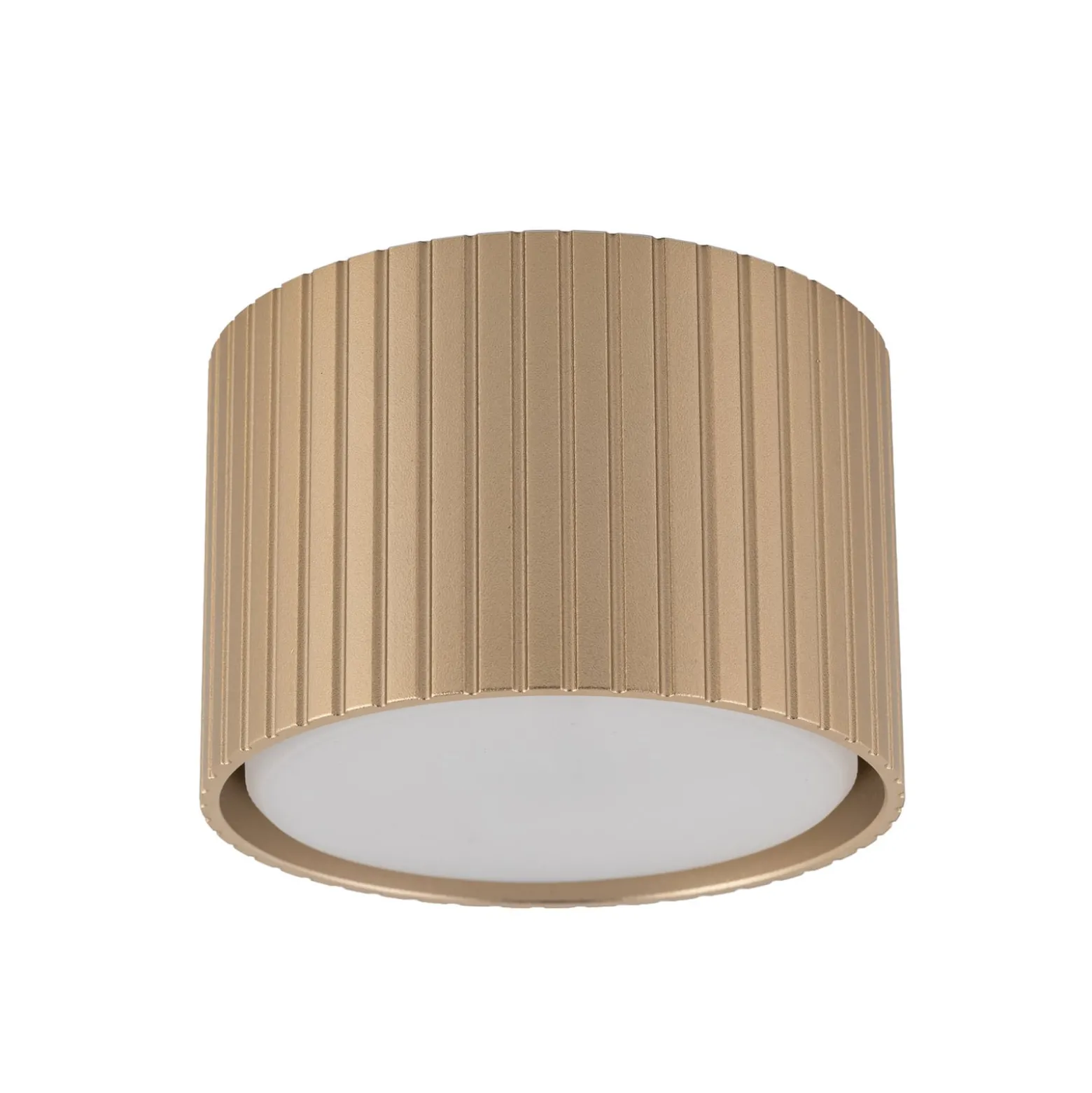 Downlight Ferro, beige, Kunststoff, 6 cm hoch, GX53