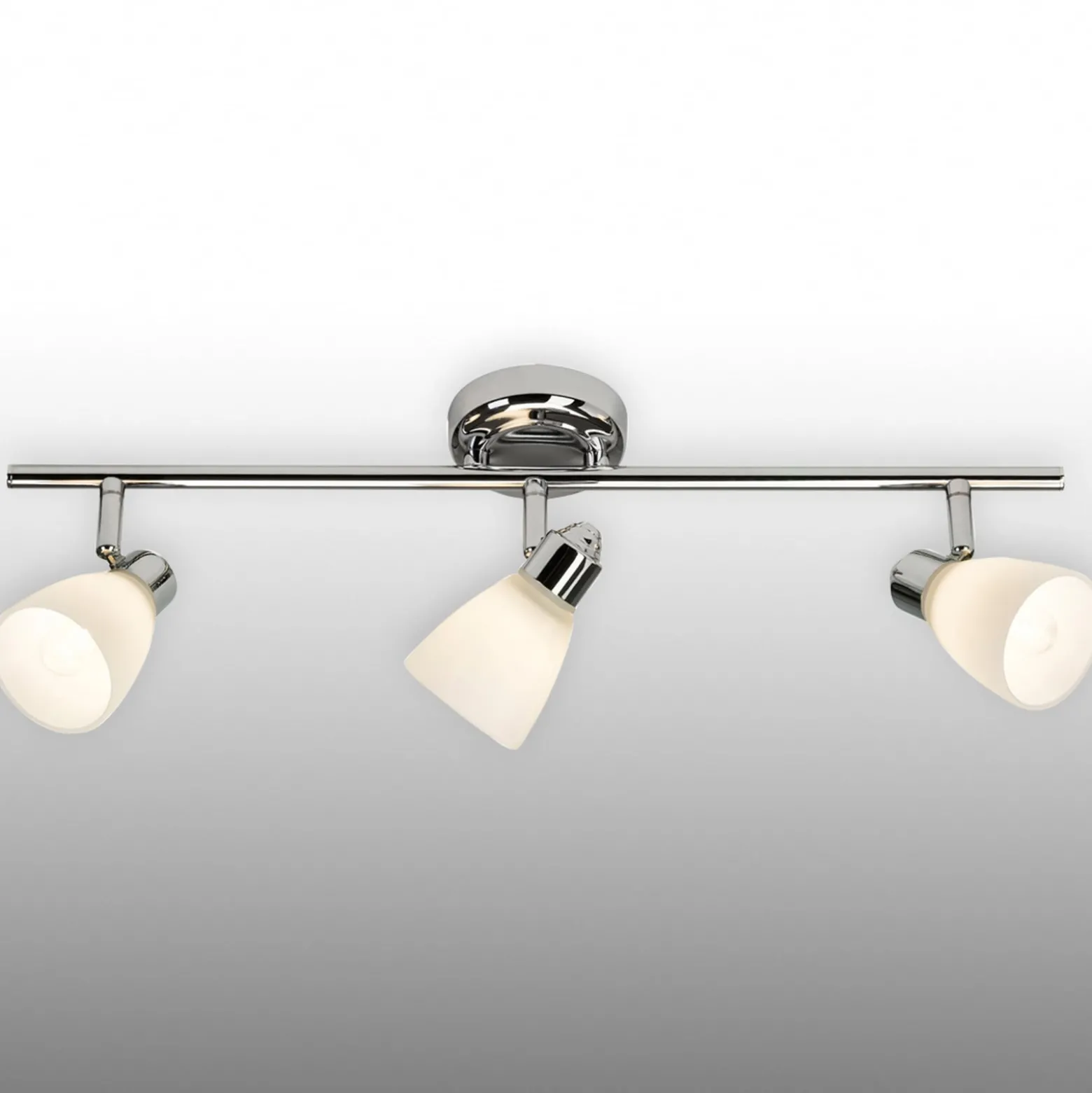 Dreiflammige Deckenlampe Kensington mit IP44